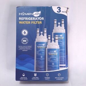 FPPWFU01 Water Filter 3-Pack HEY016 for‎ Frigidaire PWF-1, Electrolux EPPWFU01